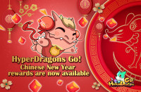 HyperDragons Go! Chinese New Year rewards are now available