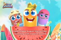 区块链贪吃蛇游戏《HyperSnakes》三大活动齐上阵,动动手指赚不停!