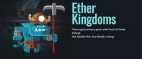 高人气区块链游戏推出第二部——《Ether Kingdoms II 》！新时代即将到来！