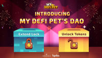 区块链游戏My DeFi Pet提出首个发展提案