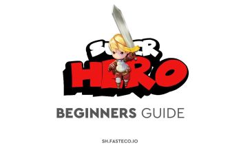 MMORPGブロックチェーンゲーム「SUPER HERO」ベータ公開！（初心者ガイド付き）