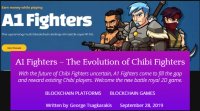 RPGブロックチェーンゲーム「Chibi Fighters」御先真暗、新作「A1 Fighters」登場！