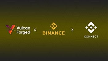 Vulcan Forged Teams Up With Binance & Binance Connect To Offer Fiat On-Ramps For $PYR 