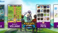 《EOS Knights》的衍生续作区块链游戏《Knight Story》发布在即，推出新道具“支持者徽章”！