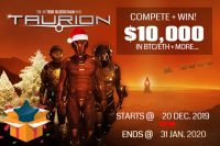 来MMO区块链游戏《Taurion》参与联动寻宝，包揽现金和道具奖励！