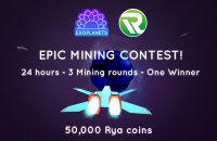 《ExoPlanets》联合Rya Coin举办挖矿比赛